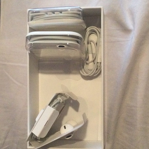 Apple brand earbuds